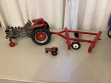 Usado, Massey Ferguson 1100 NF 1/16 modelos em escala de trator 1993 com engrenagem de vagão e mini leitura comprar usado  Enviando para Brazil