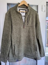 mens fleece lined jumper for sale  MANCHESTER