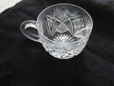 bowl punch cut glass for sale  Lutherville Timonium