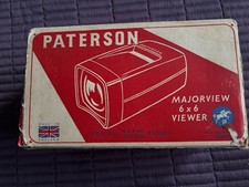 Vintage paterson majorview for sale  SOUTHEND-ON-SEA