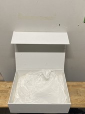 Tampa magnética Isabel Marant caixa branca vazia 16,5” X 12” X 5,5” comprar usado  Enviando para Brazil