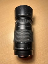 Używany, Konica-Minolta 75-300mm f4.5-5.6 CZYSTY! Minolta/Sony A-mount na sprzedaż Używany, Konica-Minolta 75-300mm f4.5-5.6 CZYSTY! Minolta/Sony A-mount na sprzedaż  Wysyłka do Poland