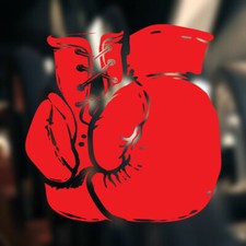 Gants boxe autocollant d'occasion  Expédié en France