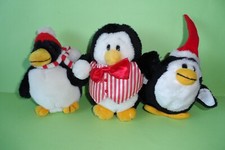 Peluche vintage pinguini usato  Roma