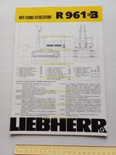 Liebherr escavatore 961 usato  Vimodrone