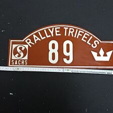 Blech rallye schild gebraucht kaufen  Deutschland
