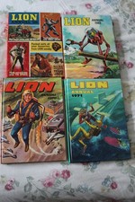 Four lion annuals for sale  CREWE