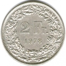 Schweizer franken 1978 gebraucht kaufen  Lübeck