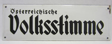 Reklame emailschild österreic gebraucht kaufen  Straubing