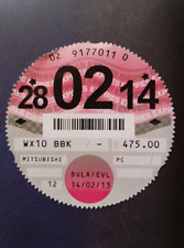 Tax disc 2013 for sale  YORK