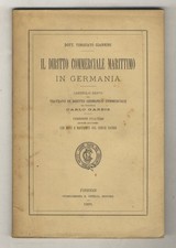 Diritto commerciale marittimo usato  Firenze