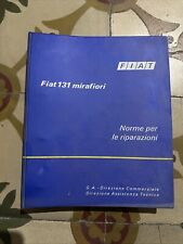 Manuale officina fiat usato  Porto Cesareo