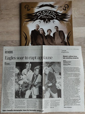 Eagles tour programme for sale  RAINHAM