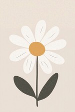 Używany, Plakat 40x60cm Wzory dla Dzieci, Dziewczynki Do Pokoju - Kwiat na sprzedaż  PL