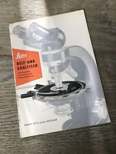 Leitz mikroskop prospekt gebraucht kaufen  Deutschland