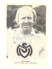 Autogramm horst gecks gebraucht kaufen  Köln