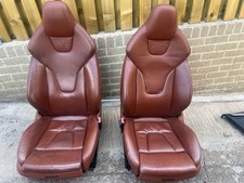 Audi red leather for sale  SHEFFIELD