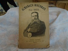 Livre ancien almanach d'occasion  Corbigny