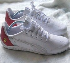 Tênis Puma Branco Ferrari Rdg Cat Rosso Corsa Motorsport Tamanho 11 **NOVO** comprar usado  Enviando para Brazil