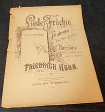 Notenblatt antik abt gebraucht kaufen  Altbach