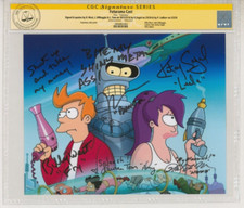Cgc futurama signed d'occasion  Expédié en Belgium