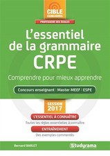 Crpe essentiel grammaire d'occasion  France