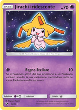 Jirachi iridescente rara usato  Scordia