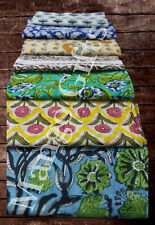 Conjunto de guardanapos de tecido 100% algodão com estampa de bloco de mão indiana 50 peças variedade floral comprar usado  Enviando para Brazil
