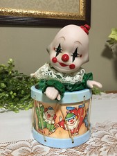 Vtg. creepy clown d'occasion  Expédié en Belgium