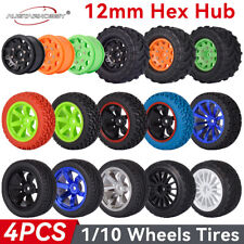 AUSTARHOBBY 1/10 pneus de rally 4 peças 12mm aro de roda sextavada para 1/10 Traxxas HSP HPI comprar usado  Enviando para Brazil