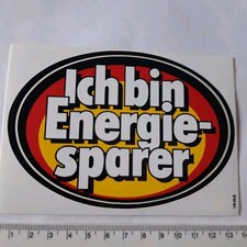 Aufkleber energiesparer 80er gebraucht kaufen  Pfullingen