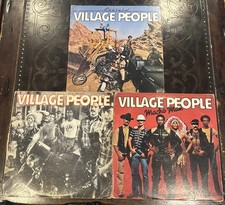 Village People LP Lot: Self Titled CRUISIN’ Macho Man Vinyl Gay Interest Records comprar usado  Enviando para Brazil