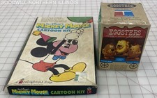 Lote de 2 kits de desenhos animados vintage Tupperware Eggsters & Mickey Mouse, usado comprar usado Lote de 2 kits de desenhos animados vintage Tupperware Eggsters & Mickey Mouse, usado comprar usado  Enviando para Brazil