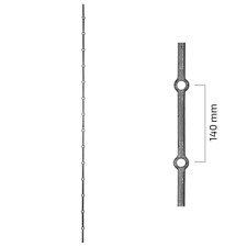 Lochstab ø14mm fenstergitter gebraucht kaufen  Görlitz