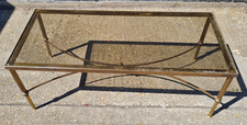 Coffee table brass for sale  CAMBRIDGE