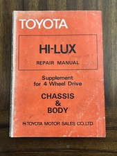 Toyota Hi-Lux 37 47 Caminhão 1978-1983 OEM 4X4 Loja Serviço Manual de Reparo Guia Faça Você Mesmo comprar usado Toyota Hi-Lux 37 47 Caminhão 1978-1983 OEM 4X4 Loja Serviço Manual de Reparo Guia Faça Você Mesmo comprar usado  Enviando para Brazil