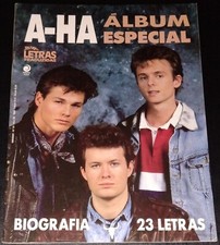 A-HA BIZZ REVISTA ESPECIAL 1989 40 PÁGINAS MORTEN HARKET MUSIC ANOS 80 BRASIL RARO comprar usado  Brasil 