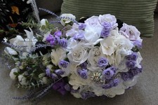 Wedding bride holding for sale  Omaha