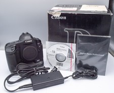 Corpo da câmera digital SLR Canon EOS 1D Mark II 8.2mp com adaptador CA - 1.4m acessórios comprar usado  Enviando para Brazil