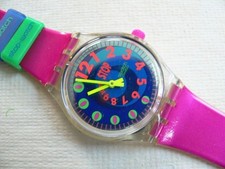 Relógio Swatch Stop Night Shift SSB101 Bom 34mm 1993 Funcionando Vintage comprar usado  Enviando para Brazil