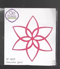 Create. poinsettia spiral for sale  IPSWICH