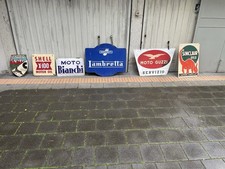 Insegne pubblicitarie vintage usato  Italia