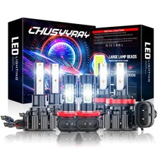 Led headlight fog for sale  USA