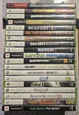 Lote de 19 jogos de videogame - Xbox 360/Ps2 - Leia a descrição comprar usado  Enviando para Brazil