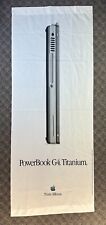 MUITO RARO _ PowerBook G4 _ BANNER DE TECIDO _ COMPUTADOR APPLE Pense diferente 2001 comprar usado  Enviando para Brazil