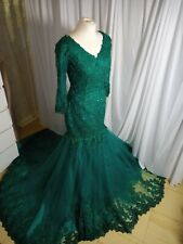 Robe sirène traine d'occasion  Épinal