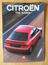 Folheto de vendas Citroen Range original 1995 1996 Reino Unido Mkt - AX ZX Xantia XM Synergie comprar usado  Enviando para Brazil