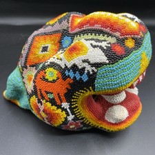 Huichol beaded jaguar for sale  Mayfield
