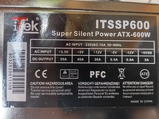 Alimentatore itek itssp600 usato  Como