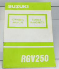 Suzuki rgv 250 gebraucht kaufen  Adelmannsfelden